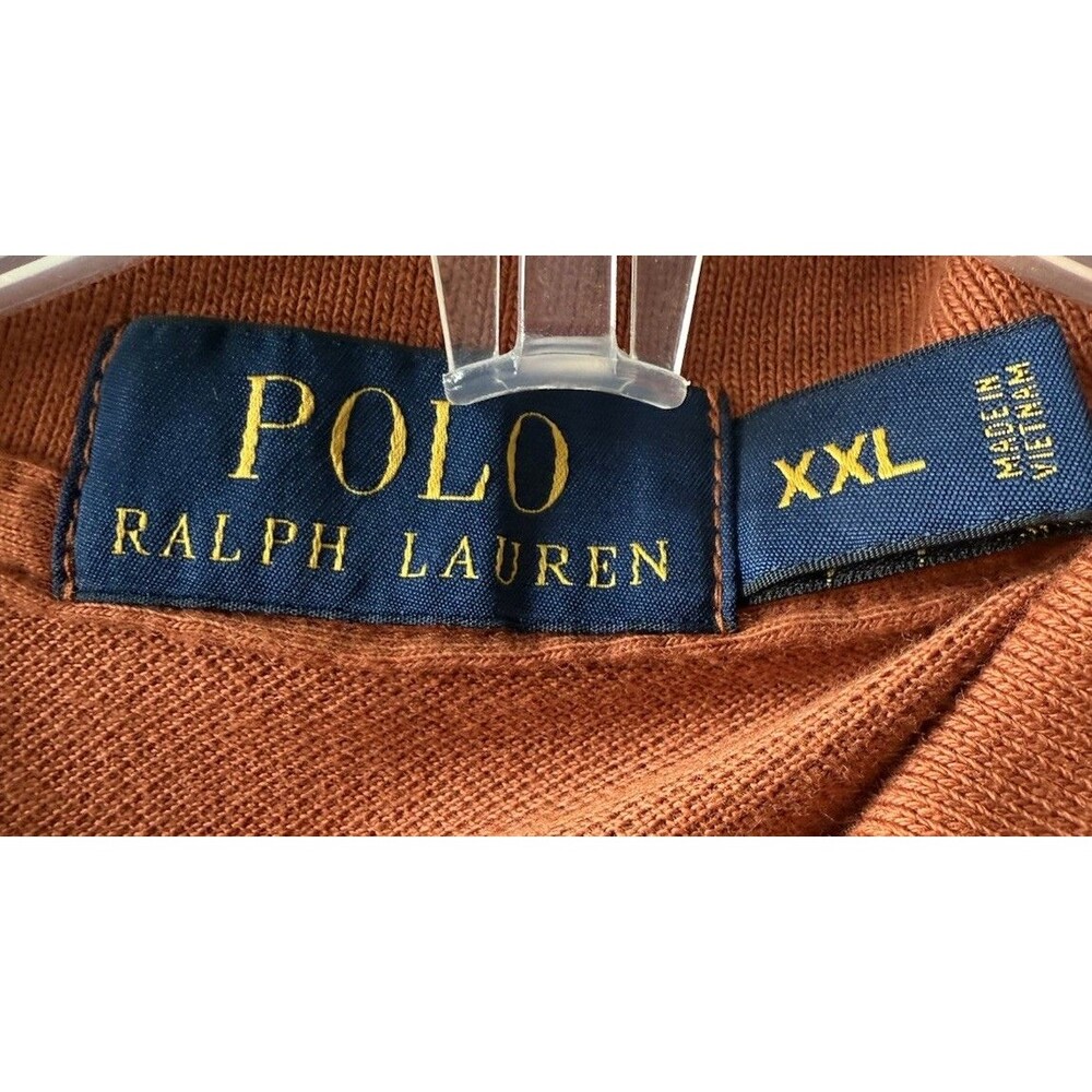 Polo Ralph Lauren Burnt Orange Texas Longhorn Polo Shirt Men’s Size XXL NWT - Picture 6 of 8